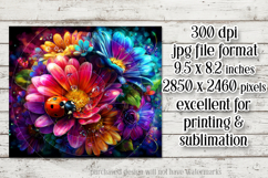 Ladybug Mousepad, Sublimation Mousepad, Floral Mousepad, d26 Product Image 2