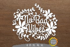 No Bad Vibes Papercut Product Image 1