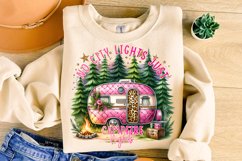 No City Lights Just Campfire Lights PNG, Camping Sublimation Product Image 1