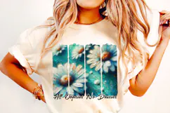 All Oopsies No Daisies PNG, Boho Flowers Png, Brushstroke Product Image 1