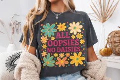 All Oopsies No Daisies PNG, Boho Flowers Png, Wildflowers Product Image 3