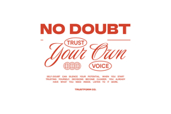 Minimal Typography Quotes for T-shirt Design and Print Product Image 1