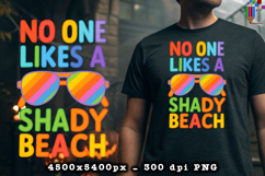 No One Likes A Shady Beach Summer PNG File