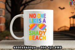 No One Likes A Shady Beach Summer PNG File