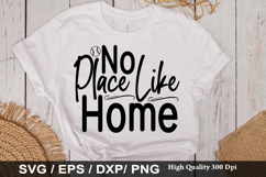 No Place Like Home SVG - Baseball Design Product Image 1