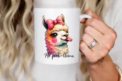 Funny Farm Animal Tongue out, Sublimation PNG. Product Image 3