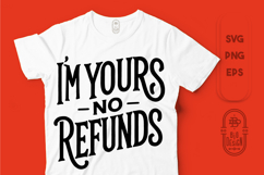 NO REFUNDS Product Image 1