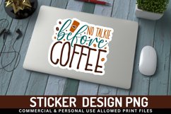 No talkie before coffee Sticker,Leopard png,Sarcasm png,Western Sublimation,sarcastic shirt,Funny Sublimation,quotes png,Sassy Sublimation,Funny sarcastic,Serape png,Sassy png,Coffee png,No talkie before,funny sticker,Hydroflask sticker,computer sticker,Y