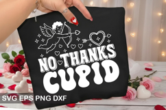 Retro Valentine's Day Design - No Thanks Cupid Product Image 5