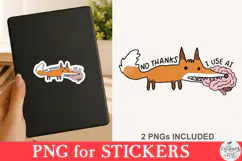 No Thanks I Use AI PNG Product Image 2