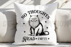 No Thoughts Head Empty SVG Product Image 5
