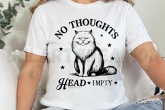 No Thoughts Head Empty SVG Product Image 3