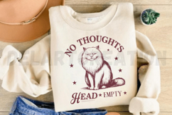 No Thoughts Head Empty SVG Product Image 4