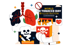 10 World No Tobacco Day Illustration Product Image 1
