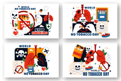 10 World No Tobacco Day Illustration Product Image 2