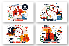 10 World No Tobacco Day Illustration Product Image 3