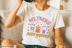 Halloween Coffee Hand-drawn SVG PNG T-shirt Design Product Image 2