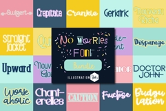 No Worries Font Bundle Product Image 1