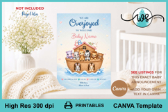 Noah’s Ark Printable Clipart Bundle, Nursery Digital Paper Product Image 8