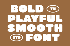 Nobark - Modern Rounded Bold Chunky Logo Sans Font Product Image 4