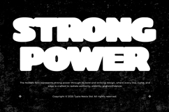 Nobark - Modern Rounded Bold Chunky Logo Sans Font Product Image 7