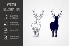 Deer Silhouette Product Image 1