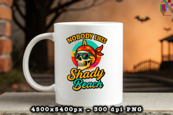 Nobody Likes A Shady Beach Summer PNG File