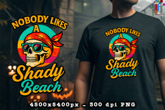 Nobody Likes A Shady Beach Summer PNG File