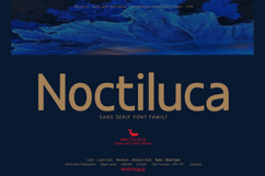 Noctiluca - Sans Serif Font Family Product Image 1