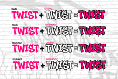 Noctra Drip - Melted Graffiti Font Product Image 2