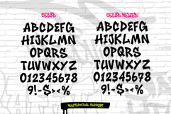 Noctra Drip | Melted &amp; Outlined Graffiti Webfont Product Image 7