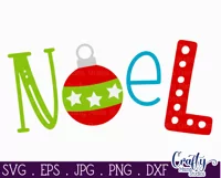 Noel Christmas Farmhouse Sign Svg Product Image 2