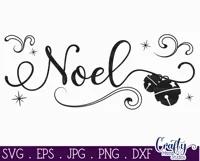 Noel Bells Christmas Farmhouse Sign Svg Product Image 3