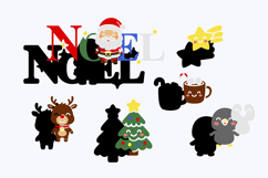 Christmas NOEL 3D SVG Product Image 3