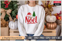 Noel SVG | Christmas SVG | Holiday SVG | Xmas SVG Product Image 1