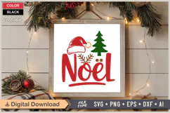 Noel SVG | Christmas SVG | Holiday SVG | Xmas SVG Product Image 6