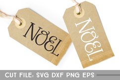 Noel, Hand Lettered Christmas SVG Product Image 2