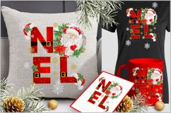 Noel Sublimation| Vintage Santa Noel| Christmas Noel| Noel Product Image 4