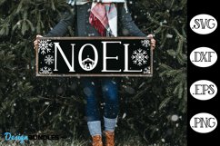 Noel Christmas Sign SVG | Christmas Sign SVG Product Image 1