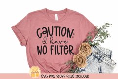 Sarcastic Quote SVG | Funny Women&#039;s T-Shirt Design Product Image 1