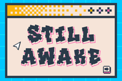 Noise Block - Pixelated Graffiti Retro Font Product Image 2