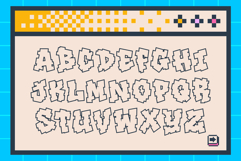 Noise Block - Pixelated Graffiti Retro Font Product Image 8