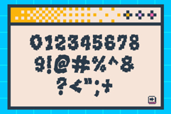 Noise Block - Pixelated Graffiti Retro Font Product Image 7