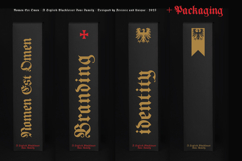 Nomen Est Omen - Blackletter Font Family Product Image 11