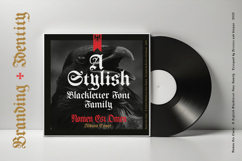 Nomen Est Omen - Blackletter Font Family Product Image 12