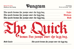 Nomen Est Omen - Blackletter Font Family Product Image 14