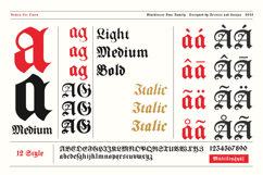 Nomen Est Omen - Blackletter Font Family Product Image 5
