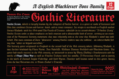 Nomen Est Omen - Blackletter Font Family Product Image 9