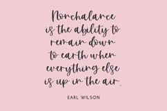 Nonchalant Script Product Image 2