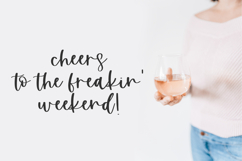 Nonchalant Script Product Image 4